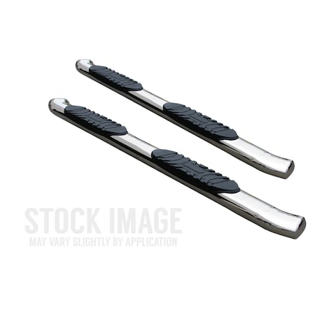 Steelcraft Automotive 1516 F150 Supercrew Cab 5In Oval Premium Sidebars S/S 414309P